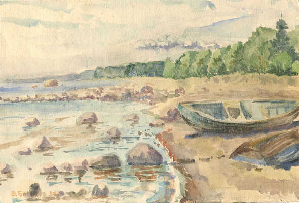 Баталов Василий Алексеевич. На реке